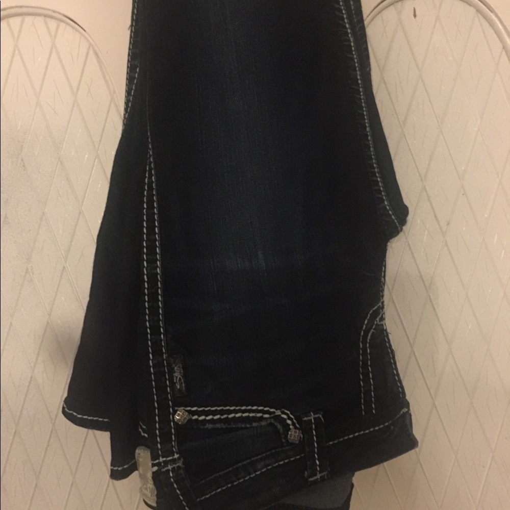 Silver Jeans boot cut size 30w/ 33.  40 in length